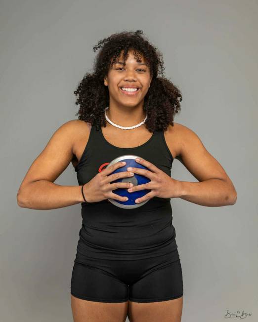 Liberty's Sophia Clark is a member of the Nevada Preps All-Southern Nevada girls track and fiel ...
