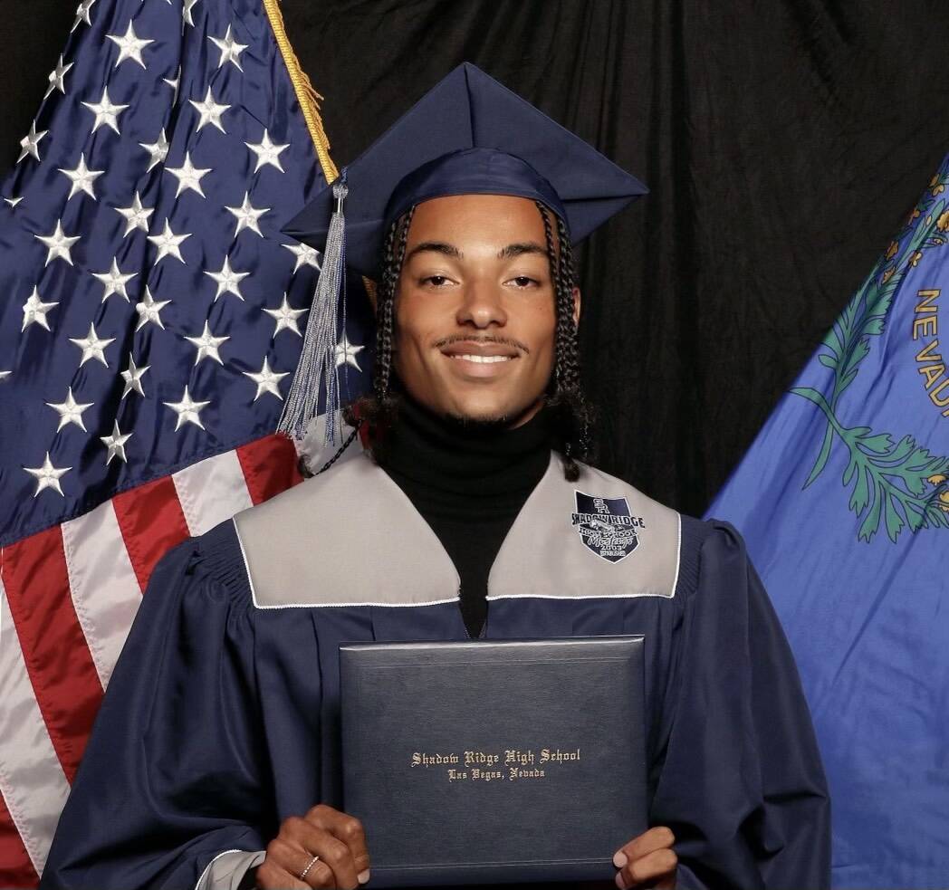 Shadow Ridge's Evander Thomas is a member of the Nevada Preps All-Southern Nevada boys track an ...