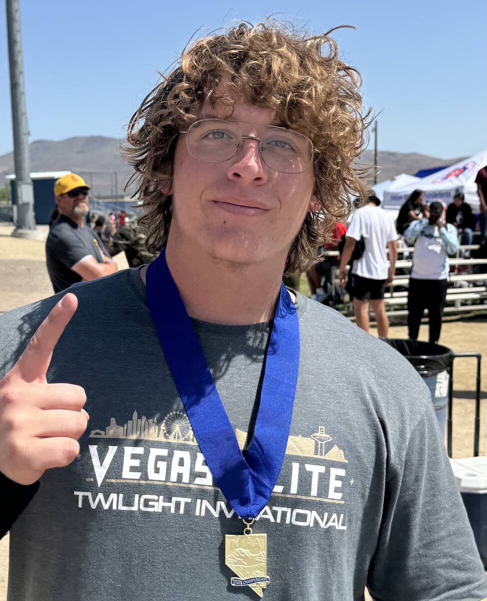 GV Christian's Judah Withey is a member of the Nevada Preps All-Southern Nevada boys track and ...