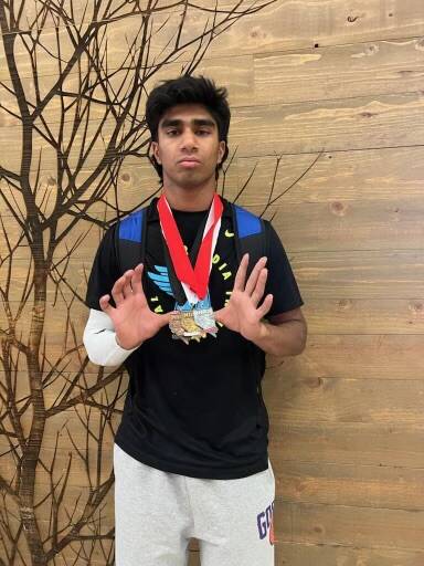 Bishop Gorman's Siddhant Kumar is a member of the Nevada Preps All-Southern Nevada boys track a ...