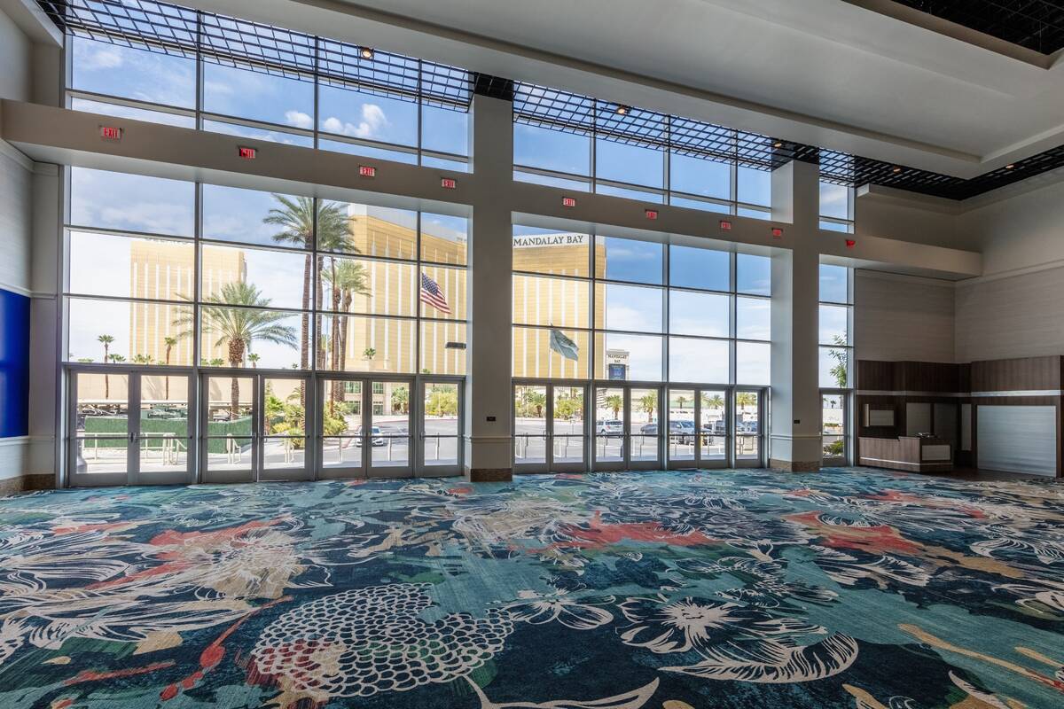 A look at the renovated convention center in the Mandalay Bay. (MGM Resorts International)