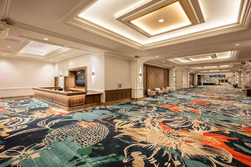 A look at the renovated convention center in the Mandalay Bay. (MGM Resorts International)