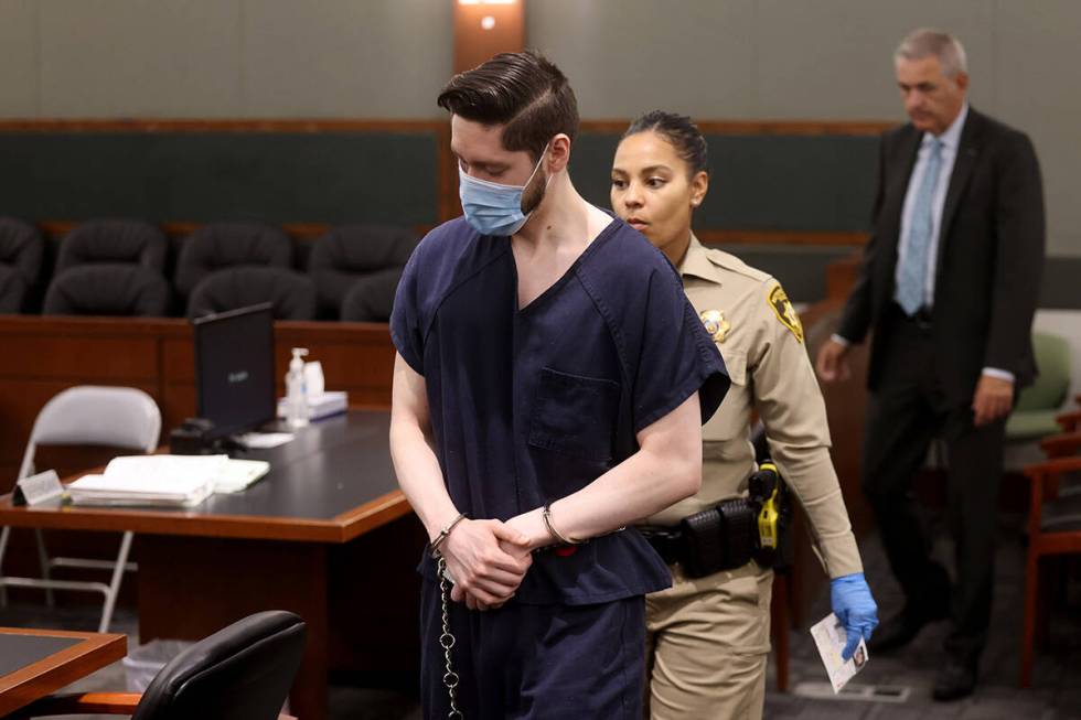 Giovanni Ruiz, who originally faced the death penalty in the 2019 rape and killing of a UNLV st ...