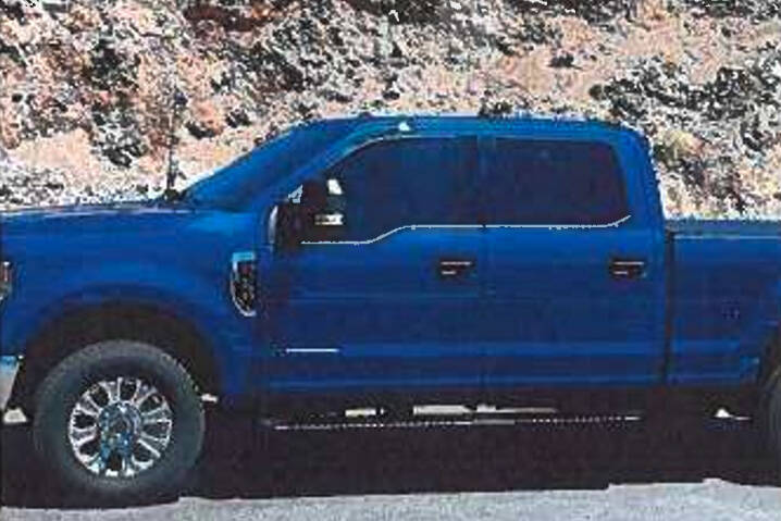 Nevada Highway Patrol says this vehicle was involved in a crash near Boulder City on Saturday, ...