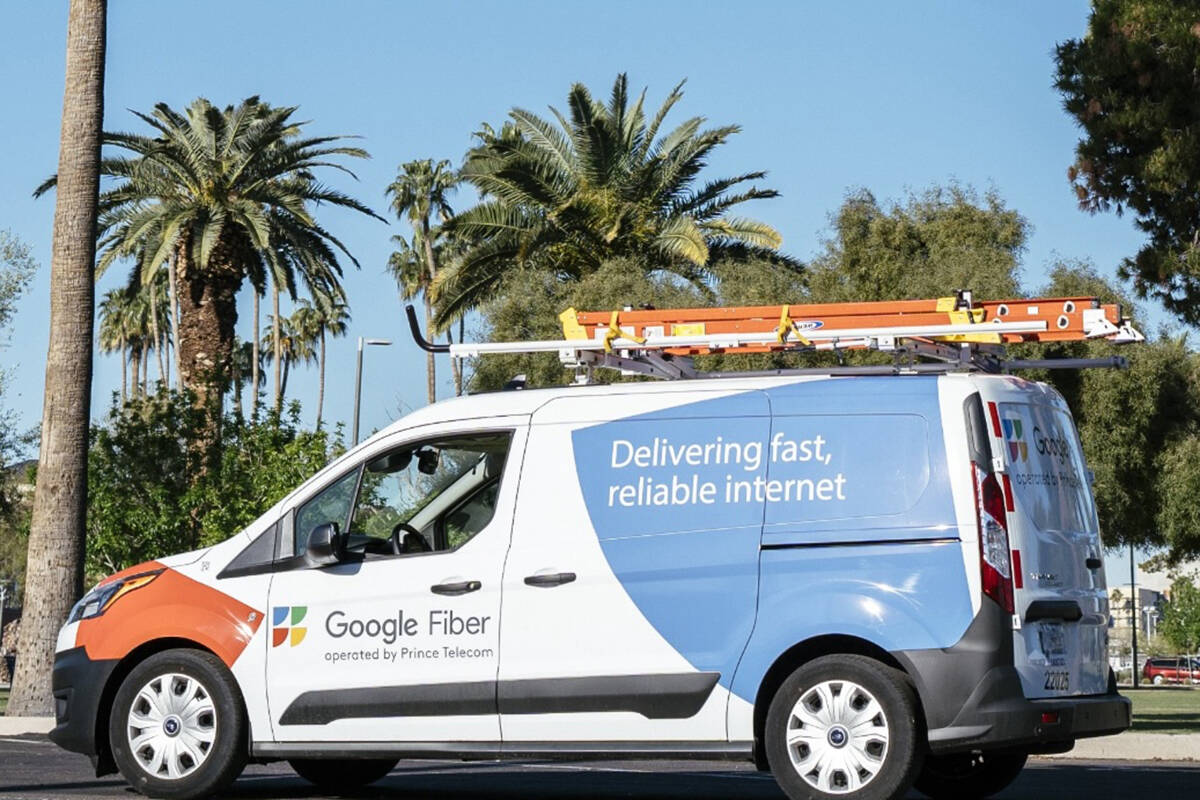 Google Fiber plans to bring its internet fiber network to the city of Las Vegas. (Google Fiber)