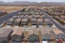 Las Vegas' housing market seems to have hit a recent peak in terms of what type of market we ar ...