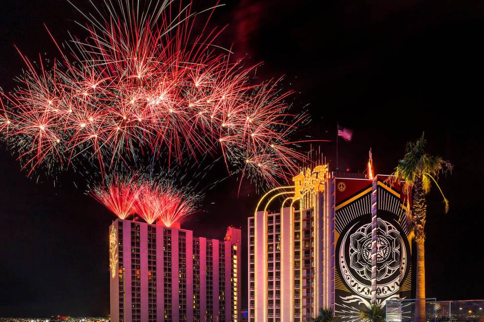 The Plaza Hotel & Casino will celebrate the Fourth of July with its annual fireworks show — t ...