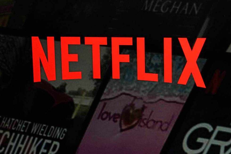 The Netflix logo is shown in this photo from the company's website on Feb. 2, 2023, in New York ...