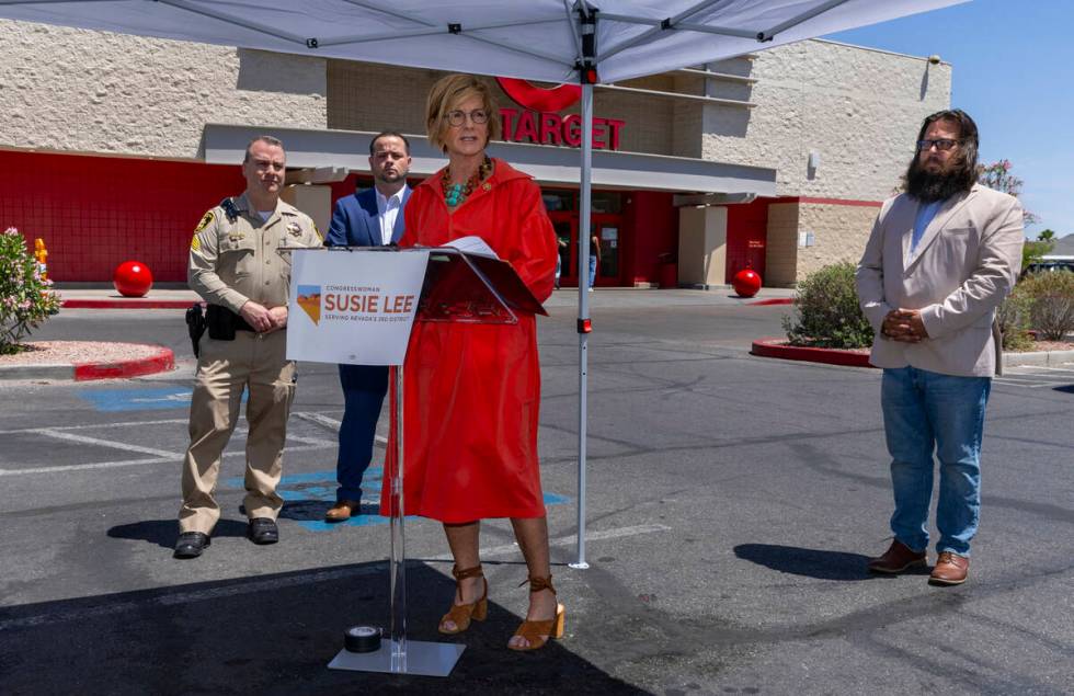 Congresswoman Susie Lee (NV-03) will hold a press conference at a local Target store on Friday, ...