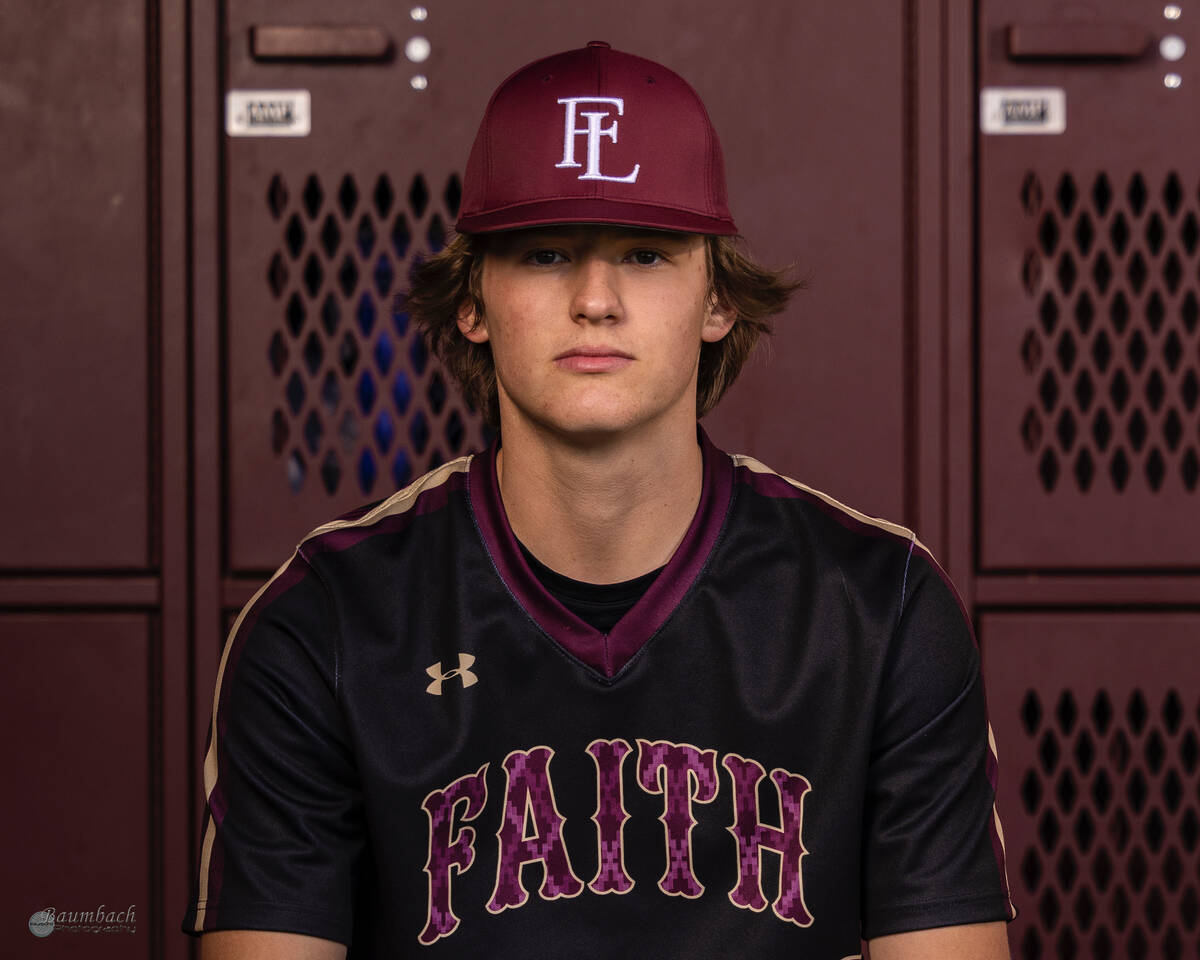 Faith Lutheran's Chase Sorlie is a member of the Nevada Preps All-Southern Nevada baseball team.
