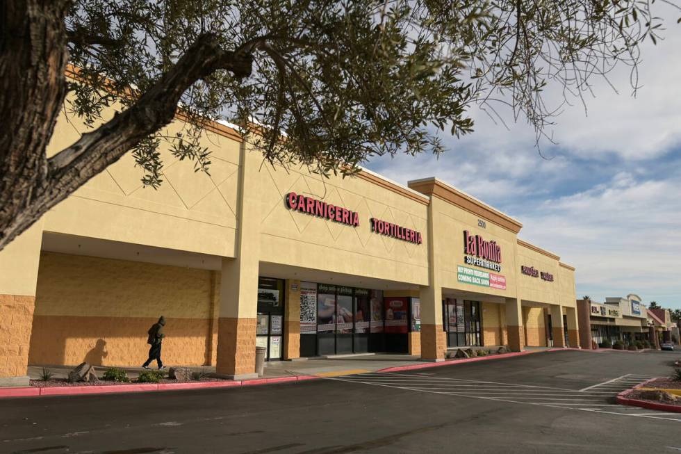 The La Bonita supermarket located in Francisco Center at Desert Inn Road and Eastern Avenue is ...