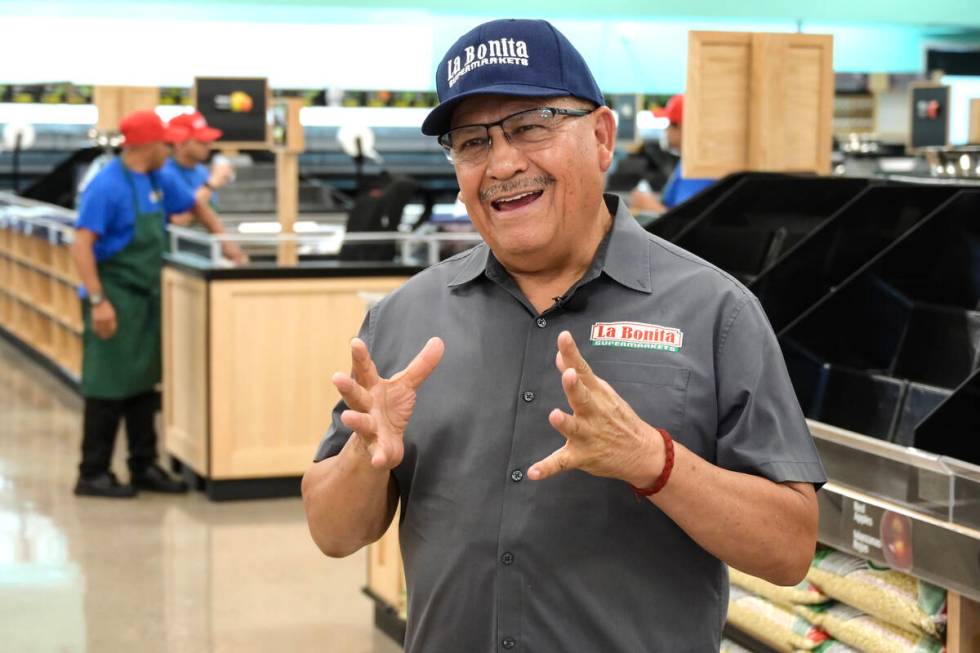 La Bonita spokesman Victor Flores is interviewed while preparations continue Friday, June 7, 20 ...