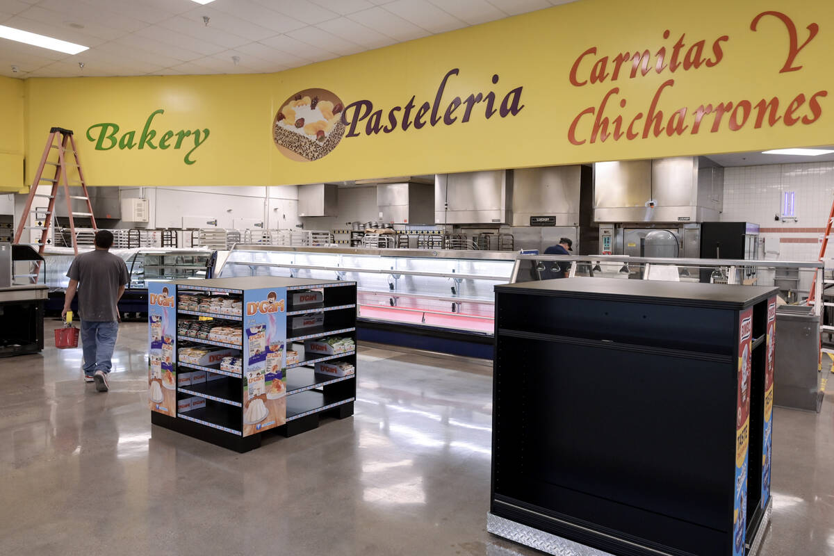 Preparations continue Friday, June 7, 2024, for the reopening of the La Bonita Supermarket at 2 ...