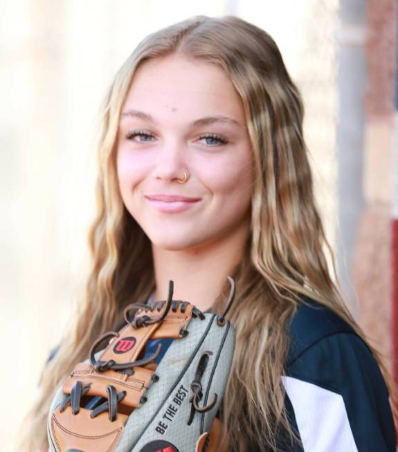 Coronado's Bailey Goldberg is a member of the Nevada Preps All-Southern Nevada softball team (C ...