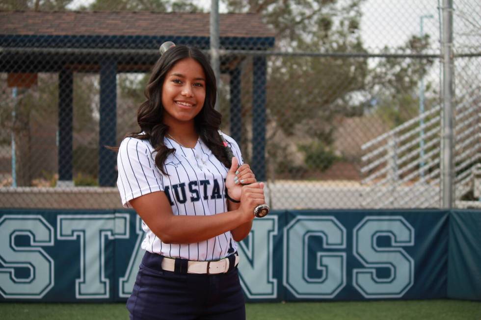 Shadow Ridge's Jimena Barraza is a member of the Nevada Preps All-Southern Nevada softball team.