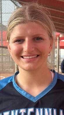 Centennial's Sloane Merrell is a member of the Nevada Preps All-Southern Nevada softball team.