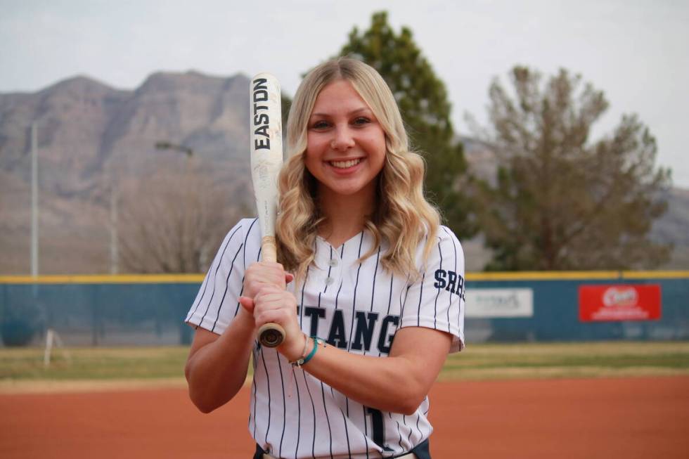 Shadow Ridge's Stevie Robison is a member of the Nevada Preps All-Southern Nevada softball team.