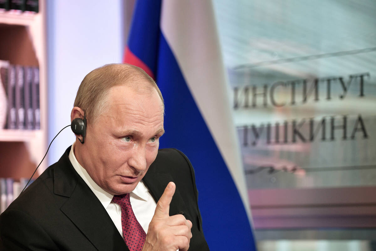 Russian President Vladimir Putin (Alexei Nikolsky/Sputnik, Kremlin Pool Photo via AP)