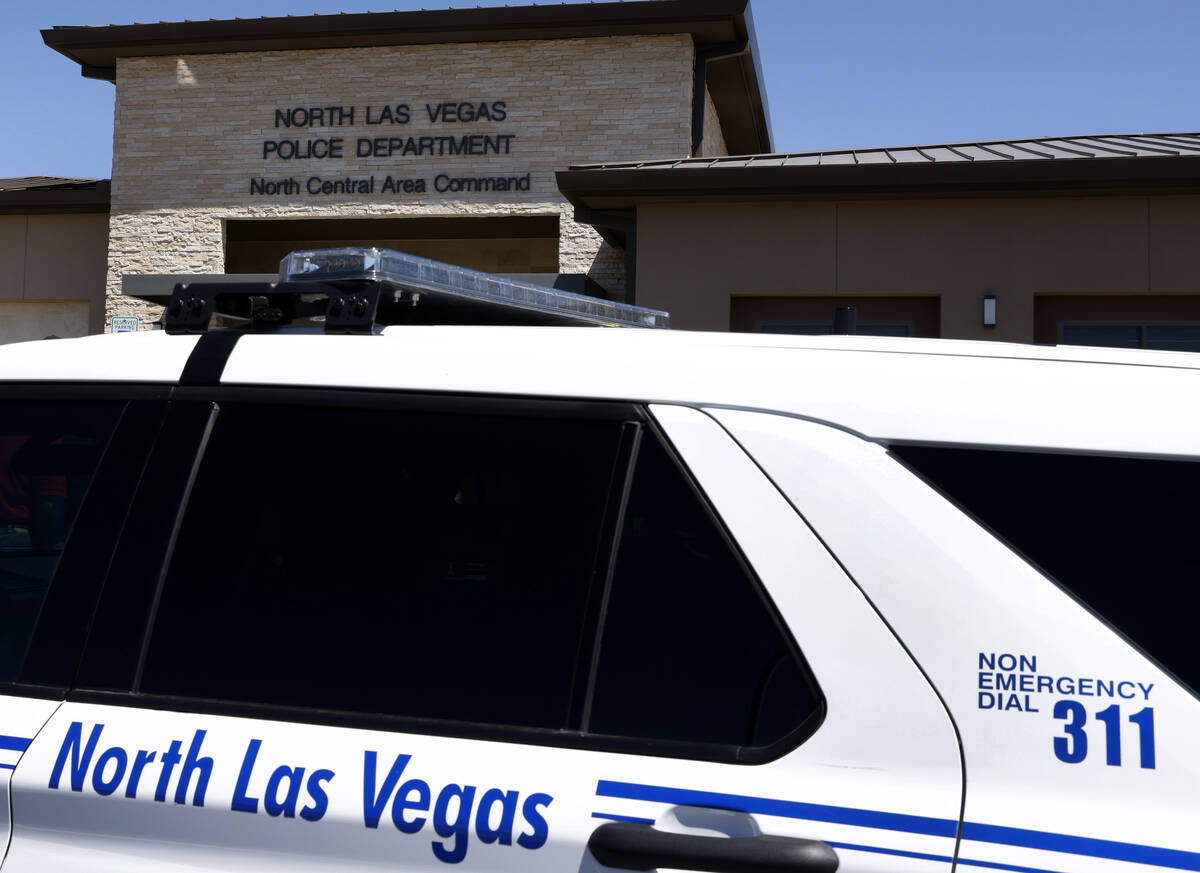 The North Las Vegas Police Department's North Central Area Command pictured on Wednesday, May 8 ...