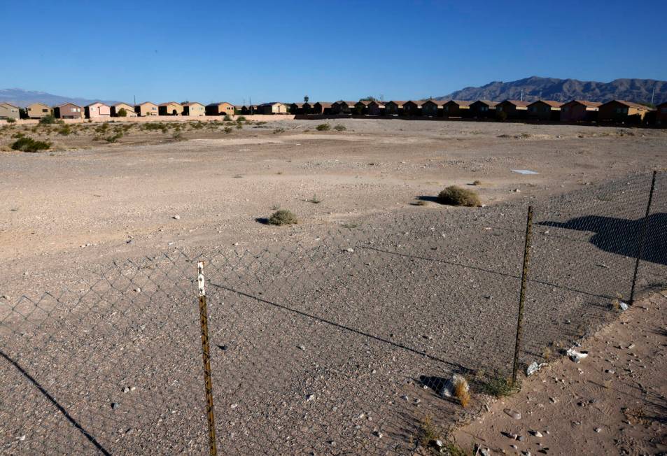 A vacant land at the Northwest intersection of Walnut Road and Tropical Parkway pictured, on Tu ...