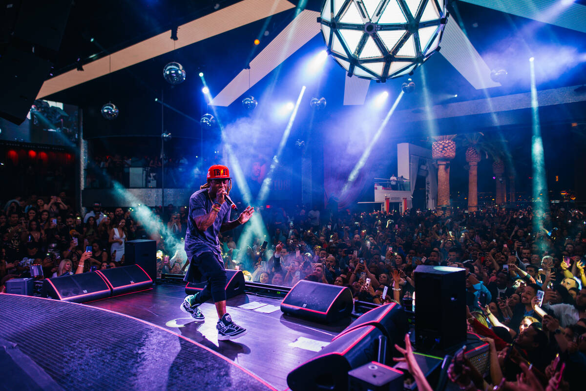 Lil Wayne at Drai's Nightclub (Woody Hugh/Tony Tran Photography)