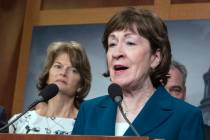 Sen. Susan Collins, R-Maine, the ranking member of the Senate Appropriations Committee, is the ...