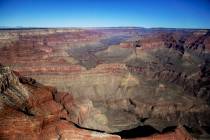 FILE - The Grand Canyon National Park as seen from a helicopter near Tusayan, Ariz., Oct. 5, 20 ...