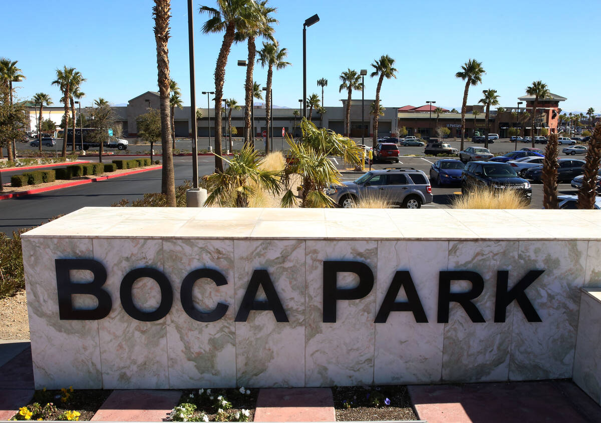 Boca Park on Wednesday, Feb. 7, 2018. (Bizuayehu Tesfaye/Las Vegas Review-Journal) @bizutesfaye