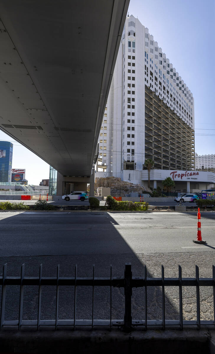 More than half of the floors have been stripped floors of the tower as demolition continues on ...