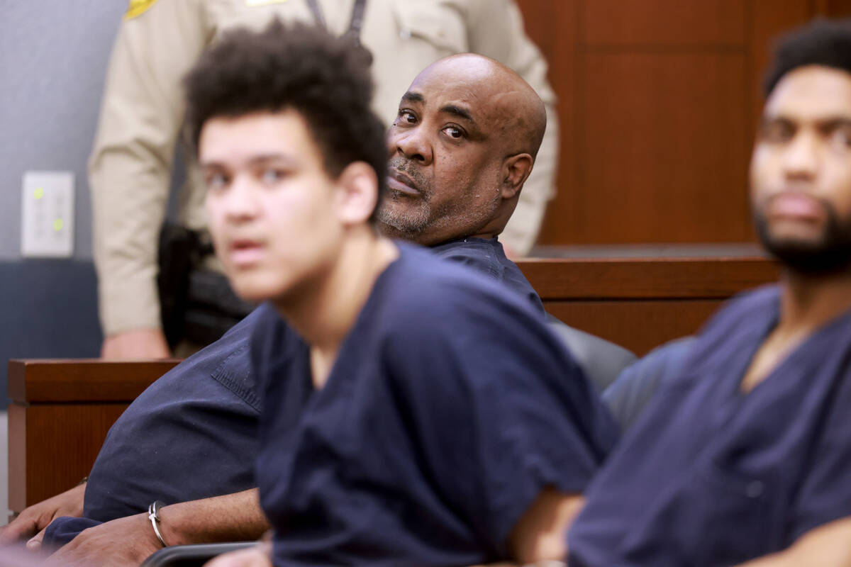 Duane "Keffe D" Davis, who is accused of orchestrating the 1996 slaying of hip-hop ic ...