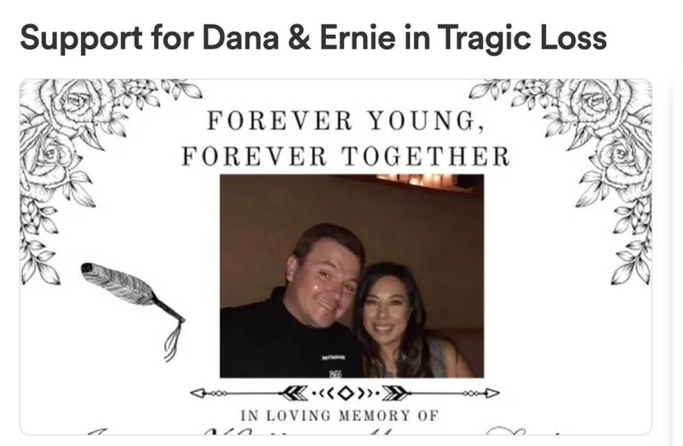 Monica Ledesma and James Hall, both 35, were found dead in Angel Falls in Yosemite. (GoFundMe/TNS)