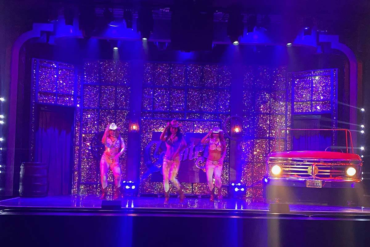The adult revue "X Country" returns to the stage at Harrah's Cabaret on Thursday, Oct. 22, 2020 ...