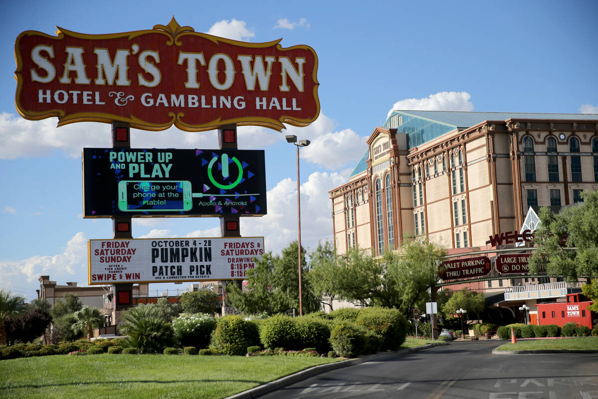 Sam's Town in Las Vegas. (K.M. Cannon/Las Vegas Review-Journal) @KMCannonPhoto