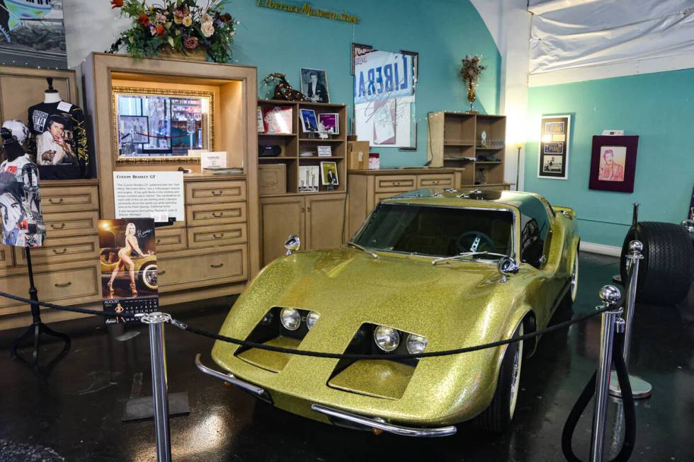 Liberace’s custom Bradley GT that he drove while spending time at his Palm Springs, Calif., h ...