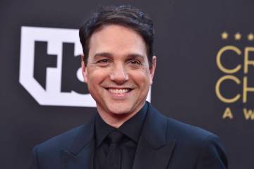 Ralph Macchio arrives at the 27th annual Critics Choice Awards on Sunday, March 13, 2022, at th ...