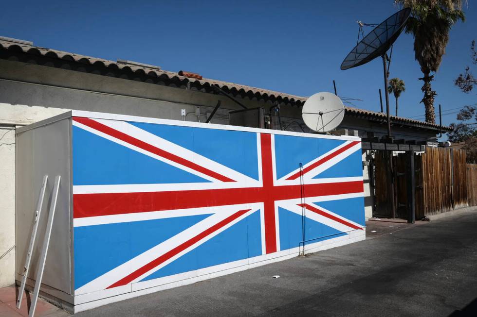 Satellite dishes that were used to bring in European and World Cup soccer games are seen outsid ...