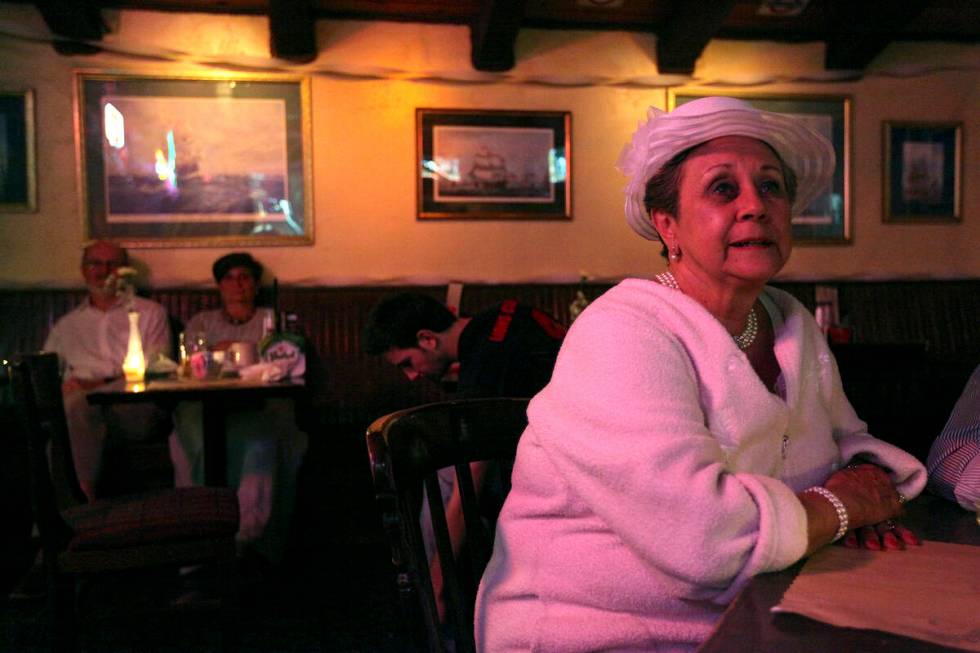 Alma Fulford, a longtime royal watcher, watches the royal wedding of Prince William and Kate Mi ...