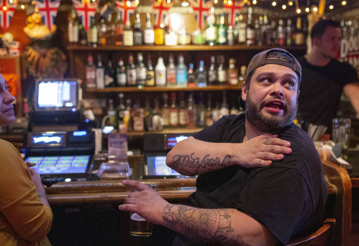 Crown & Anchor Pub line cook Jacob Trujillo tells stories of the ghosts he knows he encount ...