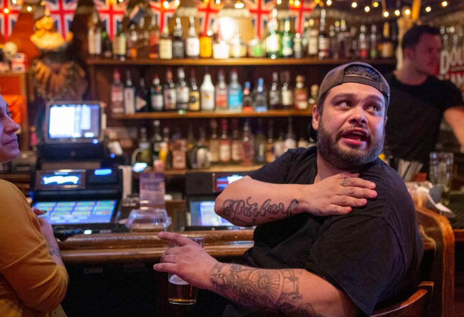 Crown & Anchor Pub line cook Jacob Trujillo tells stories of the ghosts he knows he encount ...