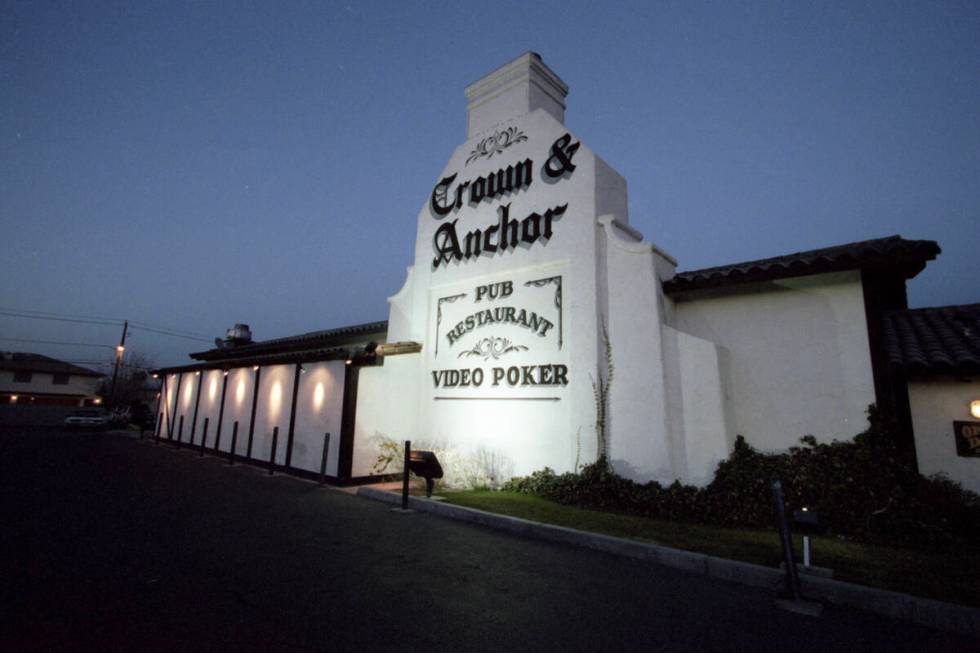 The Crown & Anchor Pub and Restaurant 1350 East Tropicana Avenue just east of Maryland Parkway. ...