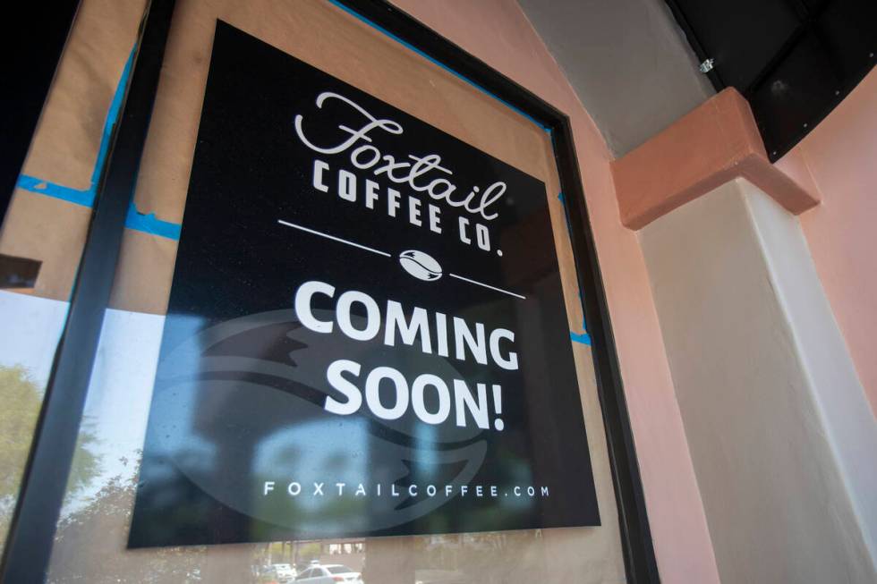 Foxtail Coffee Co. Tuesday, July 9, 2024, in Las Vegas. (Daniel Jacobi II/Las Vegas Review-Journal)