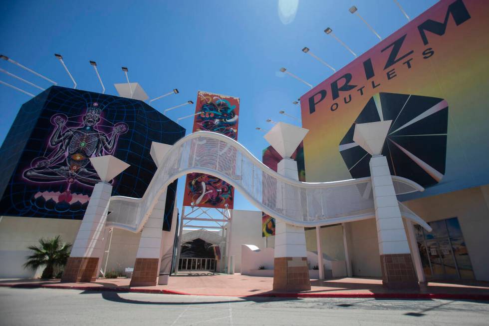 An entrance to the Primm Mall Tuesday, July 2, 2024, in Primm. (Daniel Jacobi II/Las Vegas Revi ...