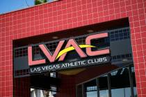A Las Vegas Athletic Club entrance is seen Monday, May 20, 2024, in Las Vegas. (Sam Morris/Las ...