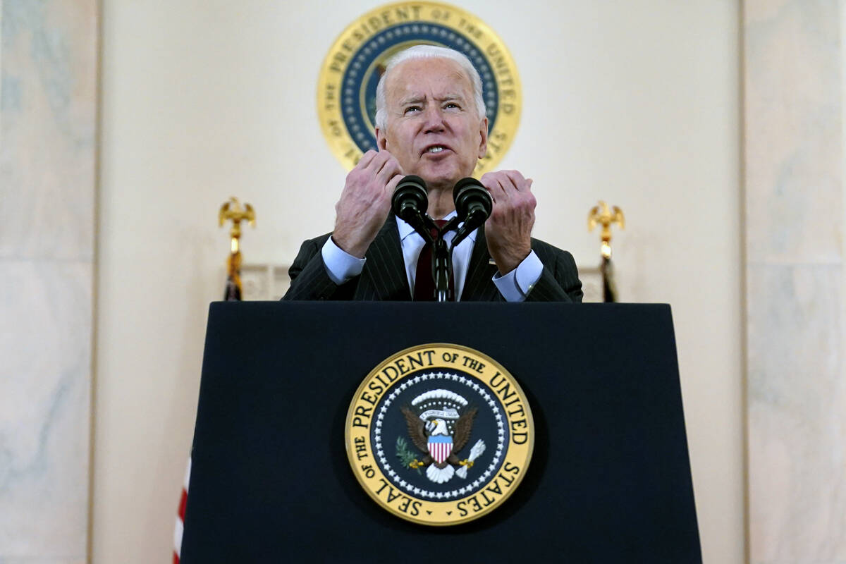 President Joe Biden. (AP Photo/Evan Vucci)