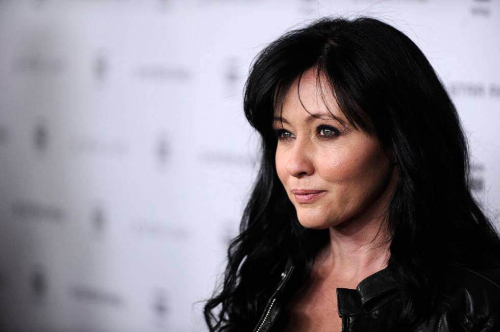FILE - Shannen Doherty attends the G-Star Fall 2010 collection, in New York, on Feb. 16, 2010. ...