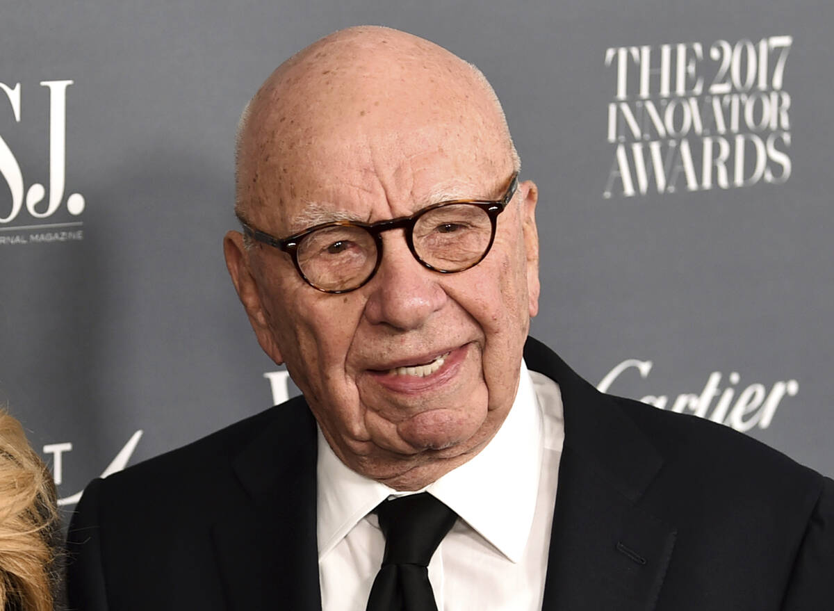 FILE - Rupert Murdoch attends the WSJ. Magazine 2017 Innovator Awards at The Museum of Modern A ...