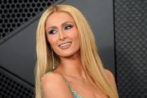 Paris Hilton arrives at the 66th annual Grammy Awards on Sunday, Feb. 4, 2024, in Los Angeles. ...