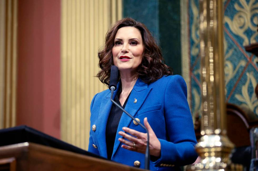 Michigan Gov. Gretchen Whitmer. (AP Photo/Al Goldis, File)