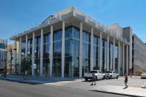 The Las Vegas Downtown Post Office Station at 201 Las Vegas Blvd. South is seen Tuesday, July 3 ...