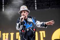 Boy George of Boy George and Culture Club performs on the second weekend of the Austin City Lim ...